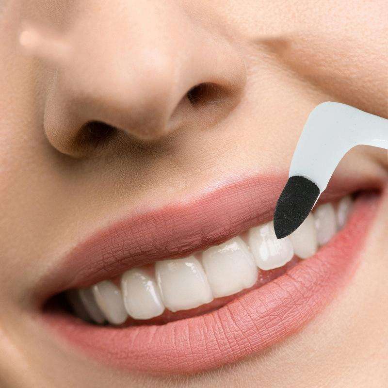 3pcs Tooth Stain Cleaning Stick Dental Calculus Remover Tooth Grinder Tartar Removal(Blue)