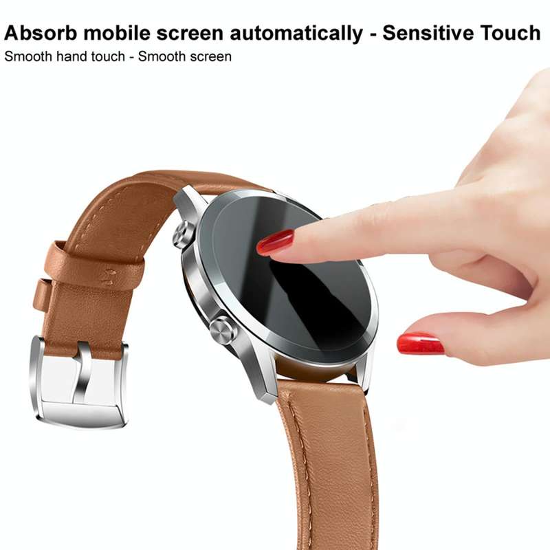 For Garmin Forerunner 945 IMAK HD High Transparent Wear-resistant Watch Screen Protective Film