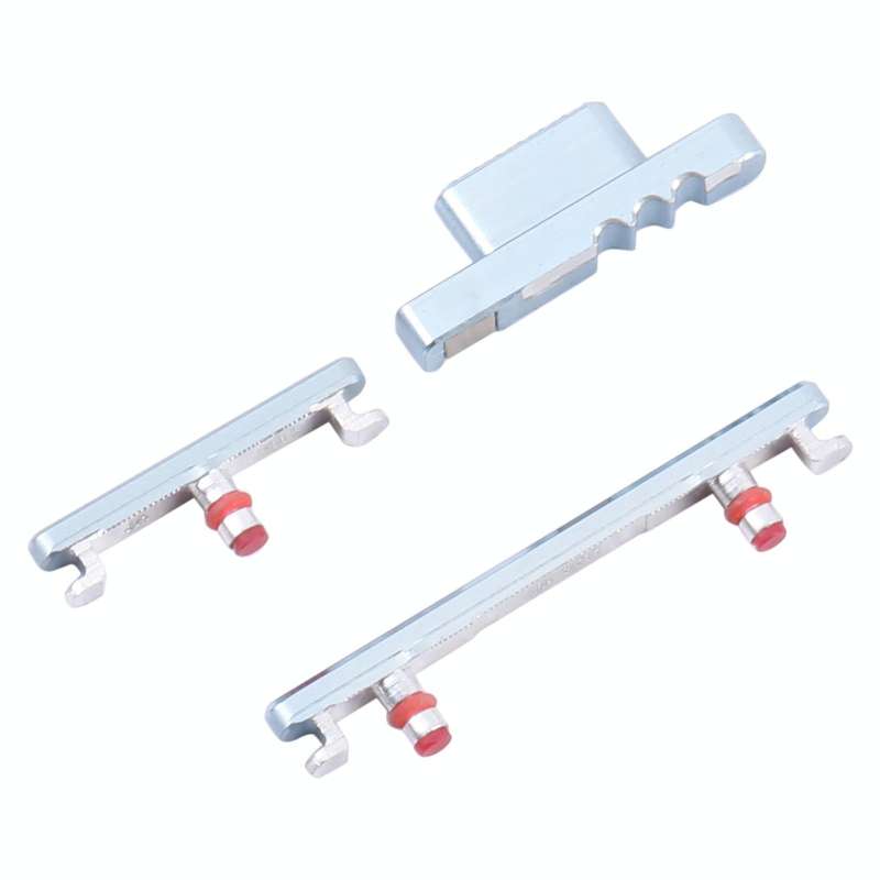 For OnePlus 8T Power Button + Volume Control Button(Silver)