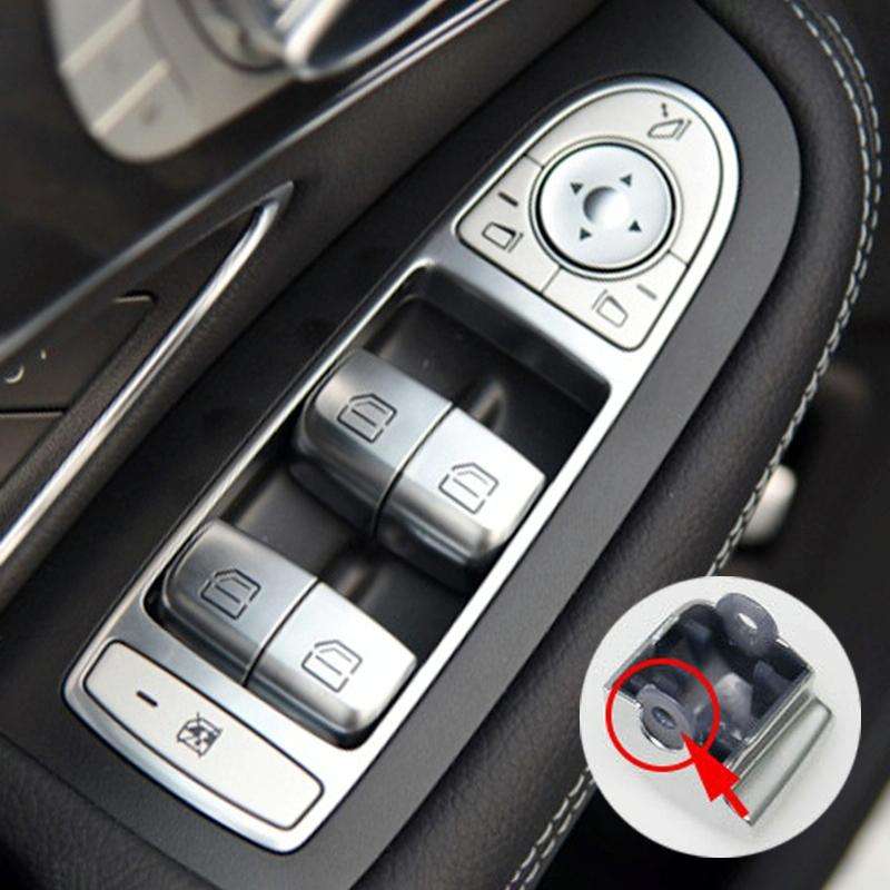 Car Window Glass Lift Switch Button for Mercedes-Benz W205 / W253 after 2015(No.1 Button)