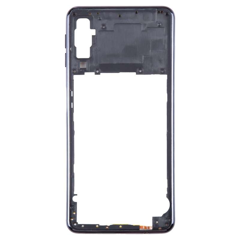 For Samsung Galaxy A7 2018 SM-A750 Middle Frame Bezel Plate (Black)