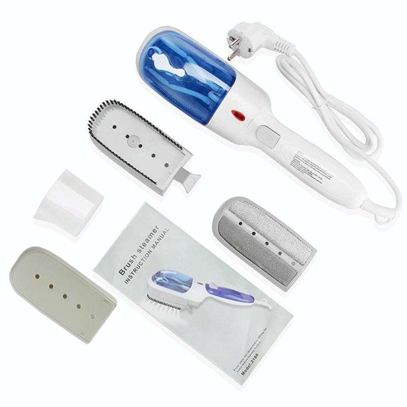 JK-2106 Multi-function Handheld Household Wash Dry-clean Ironing Steam Brush, EU Plug