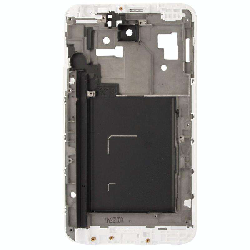 For Galaxy Note / i9220 2 in 1 Original LCD Middle Board + Original Chassis(White)