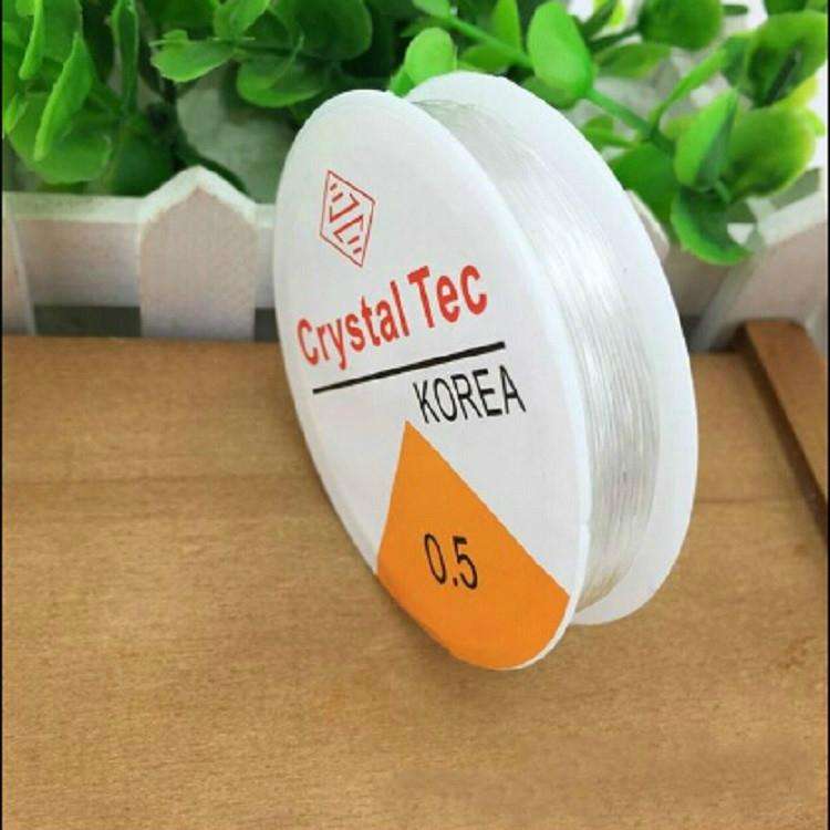 5 PCS Transparent Fishing Line Elastic Line DIY Handmade Jewelry Accessories Material Beads Bead ...