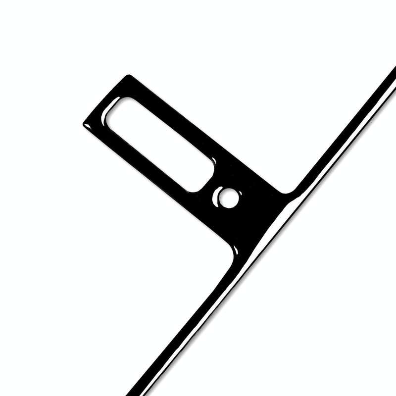 For Mercedes-Benz E-Class W210 1996-2002 Car Central AC Air Outlet Decorative Sticker, Left and R...