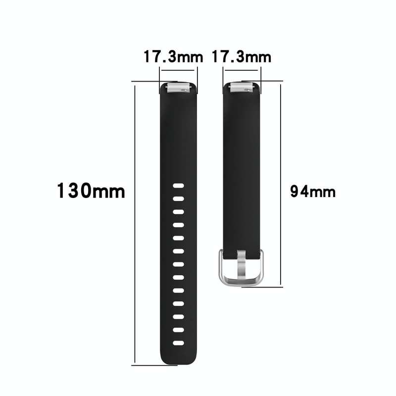For Fitbit Inspire 2 TPE Watch Band, Size:L(Mint Green)