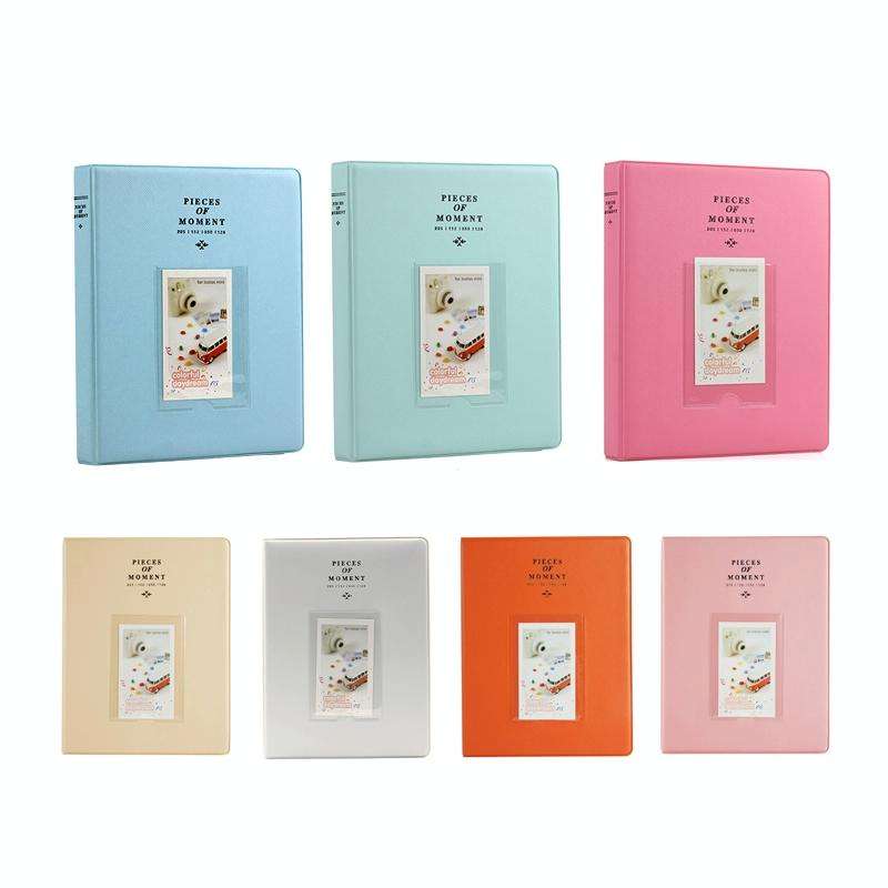 128 Pockets Photo Book Album Name Card Holder for Fujifilm Instax Mini 8 /7s /70 /25 /50s /90(Gre...
