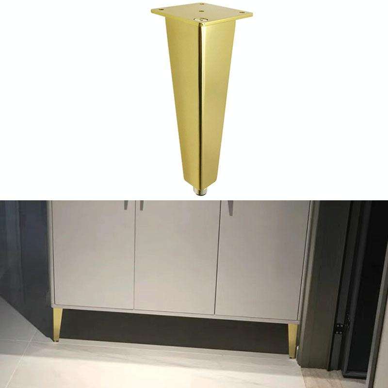 Adjustable All Aluminium Furniture Stand Legs, Height: 15cm(Gold)