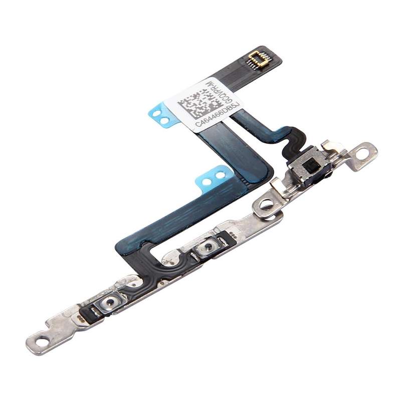 Volume Button & Mute Switch Flex Cable with Brackets for iPhone 6 Plus