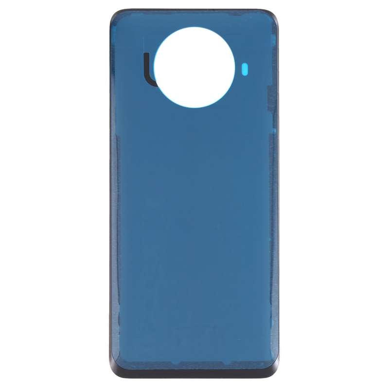 Glass Battery Back Cover for Xiaomi Redmi Note 9 Pro 5G/Mi 10T Lite 5G(Black)