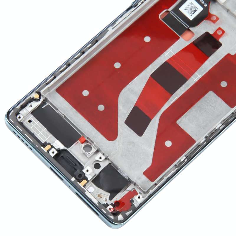 Original LCD Screen For Honor 80 Digitizer Full Assembly with Frame(Green)
