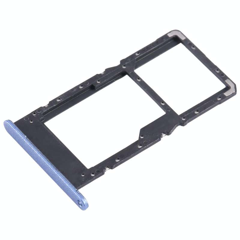 For Huawei Enjoy 50Z SIM + SIM / Micro SD Card Tray (Blue)