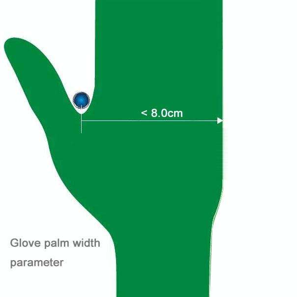 100 PCS AMMEX Durable Disposable Nitrile Rubber Gloves