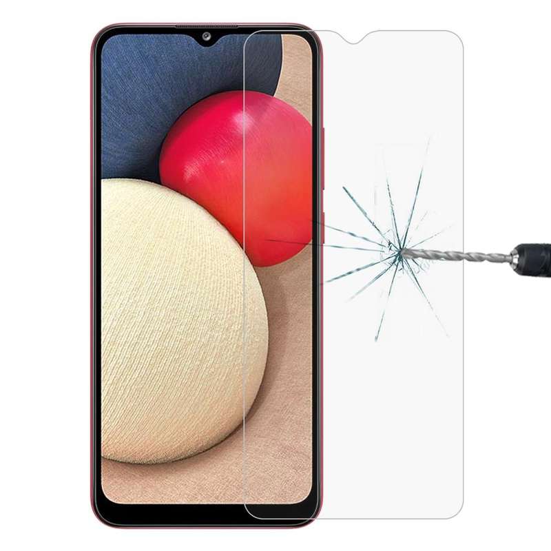 For Samsung Galaxy A02s 0.26mm 9H 2.5D Tempered Glass Film