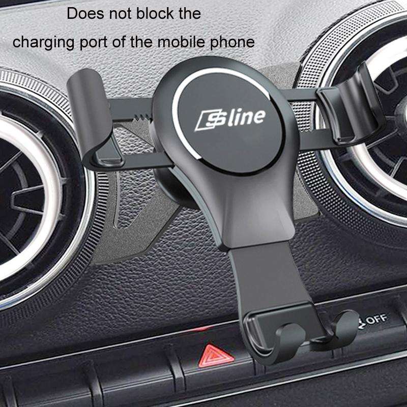 For Audi Car Strong Magnetic Phone Holder(A3/S3 Stand 1 black)