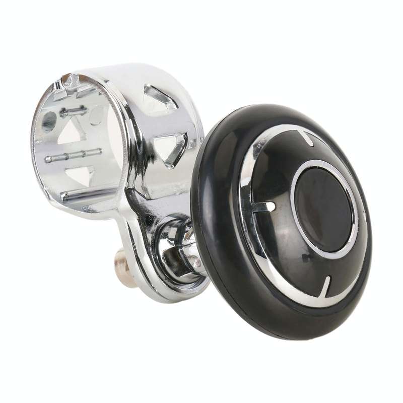 YI-71 Car Steering Wheel Booster Ball Car Power Handle (Black)