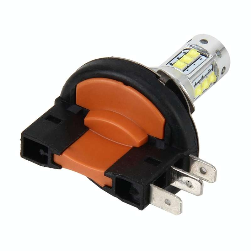 2 PCS H15 50W 500 LM 6000K Car Fog Light with 16 CREE Lamps, DC 12V-24V(White Light)