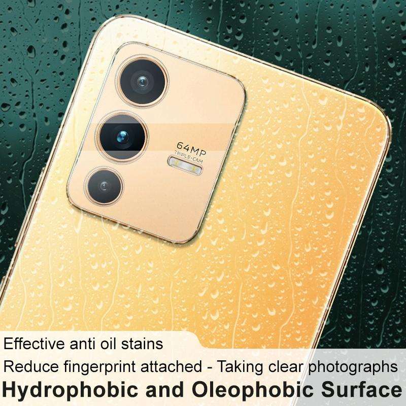 For vivo V23 5G / V23 Pro 5G imak Integrated Rear Camera Lens Tempered Glass Film with Lens Cap