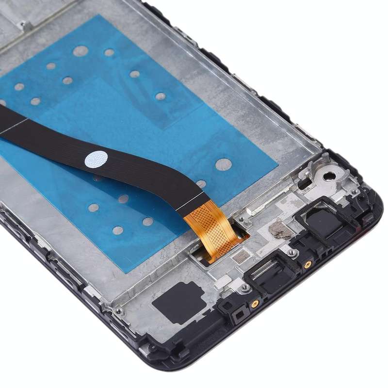 OEM LCD Screen for Huawei Honor 7X Digitizer Full Assembly with Frame (Black)