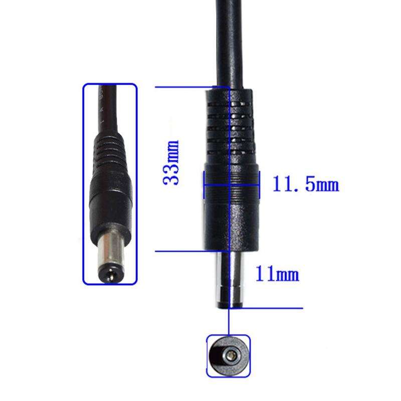 MC4 to DC 5.5mm Solar Power Cord Extension Cable