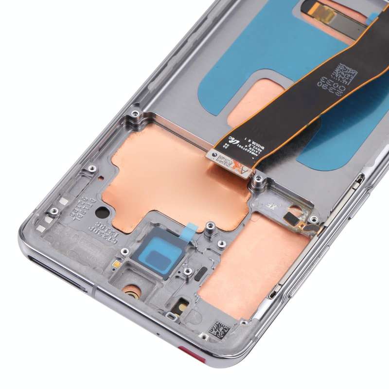 Original Dynamic AMOLED Material LCD Screen and Digitizer Full Assembly with Frame for Samsung Ga...