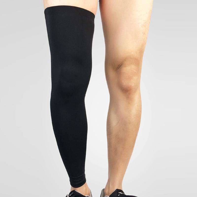 Professional Outdoor Sports Basketball Football Knee Pads Warm Compression Leg Protectors, Size: XL