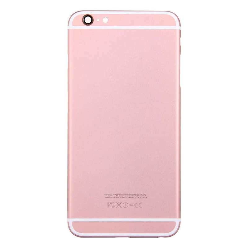 5 in 1 for iPhone 6s Plus (Back Cover + Card Tray + Volume Control Key + Power Button + Mute Swit...