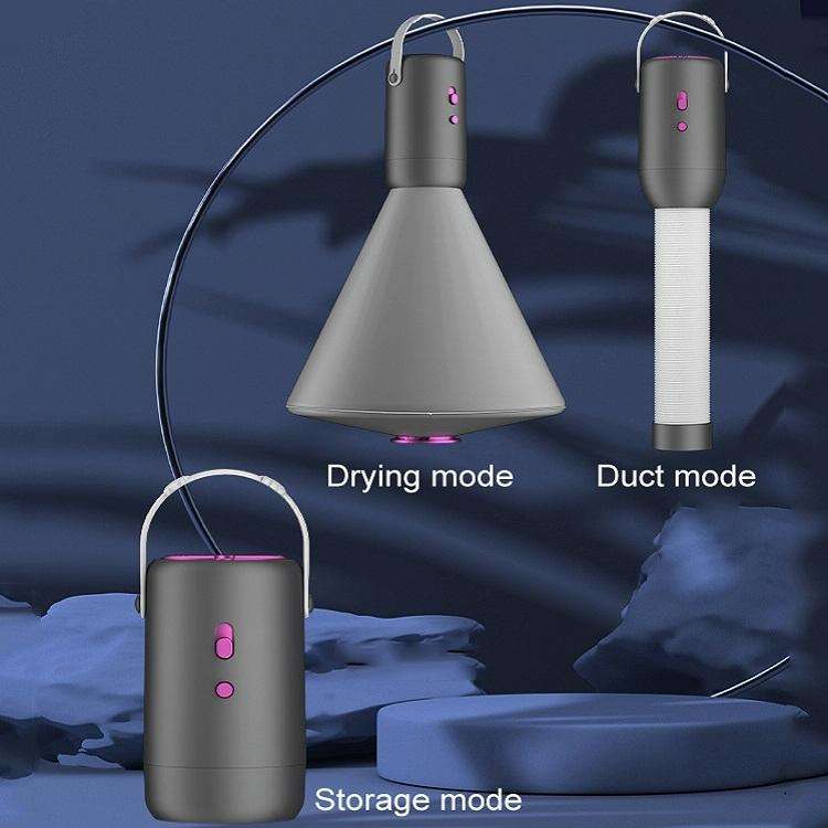 Multi-function Portable Small Dryer With Cloth Cover Cloth Cover+Drying Tube(US 110V)
