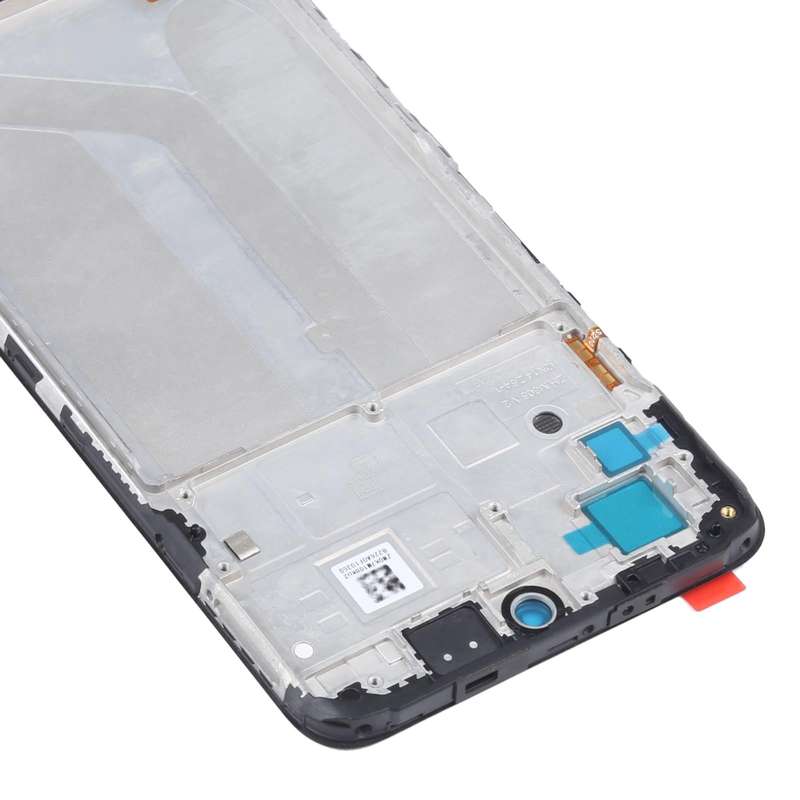 OLED Material LCD Screen and Digitizer Full Assembly With Frame for Xiaomi Redmi Note 10 4G / Red...