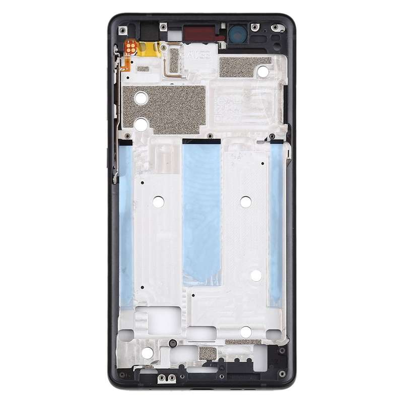Front Housing LCD Frame Bezel Plate for Nokia 7 TA-1041 (Black)
