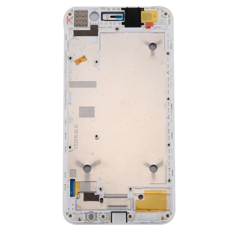 For Huawei Y6 / Honor 4A Front Housing LCD Frame Bezel Plate(White)