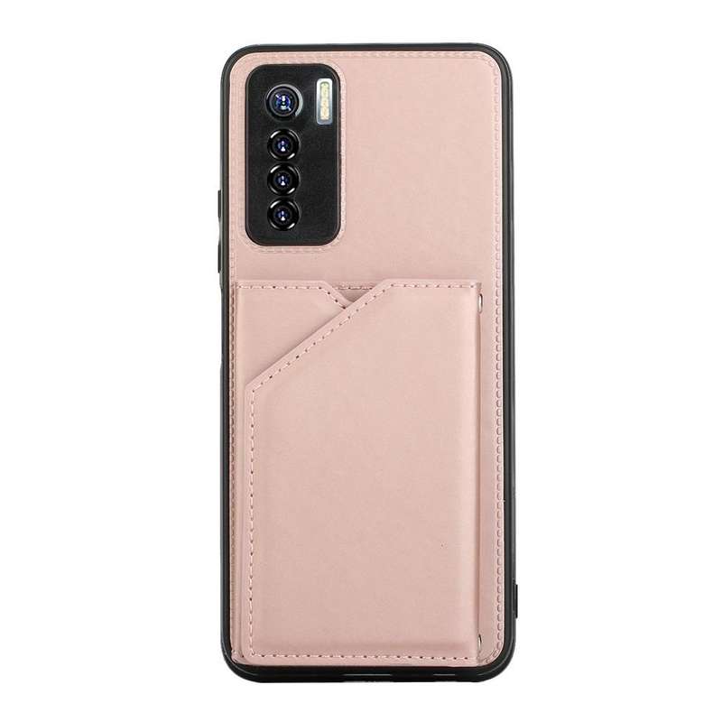 For Tecno Camon 17 Pro Skin Feel PU + TPU + PC Phone Case(Rose Gold)