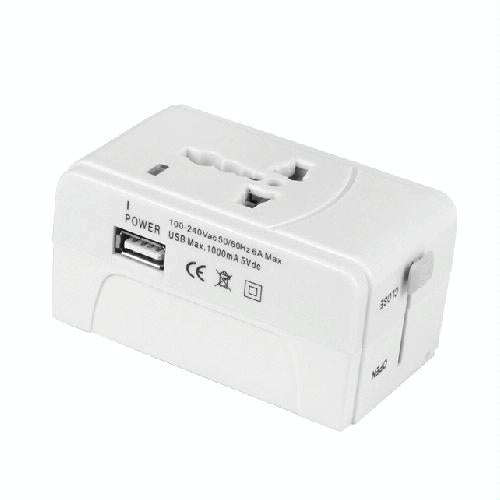 933L 4 in 1 (EU + UK + AU + US Plug) Universal USB Charger Travel Adaptor