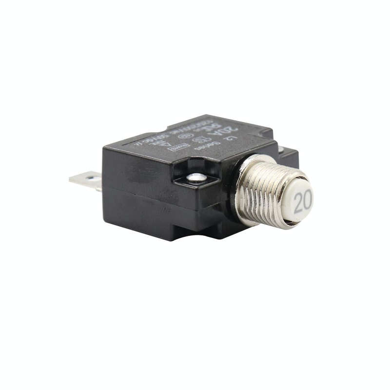 L2 Series 50V Car Overload Protector Manual Reset DC Circuit Breaker with Waterproof Cover, Curre...
