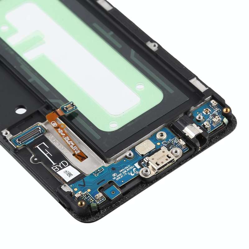 TFT LCD Screen for Galaxy A5 (2016) / A510F Digitizer Full Assembly with Frame (Black)