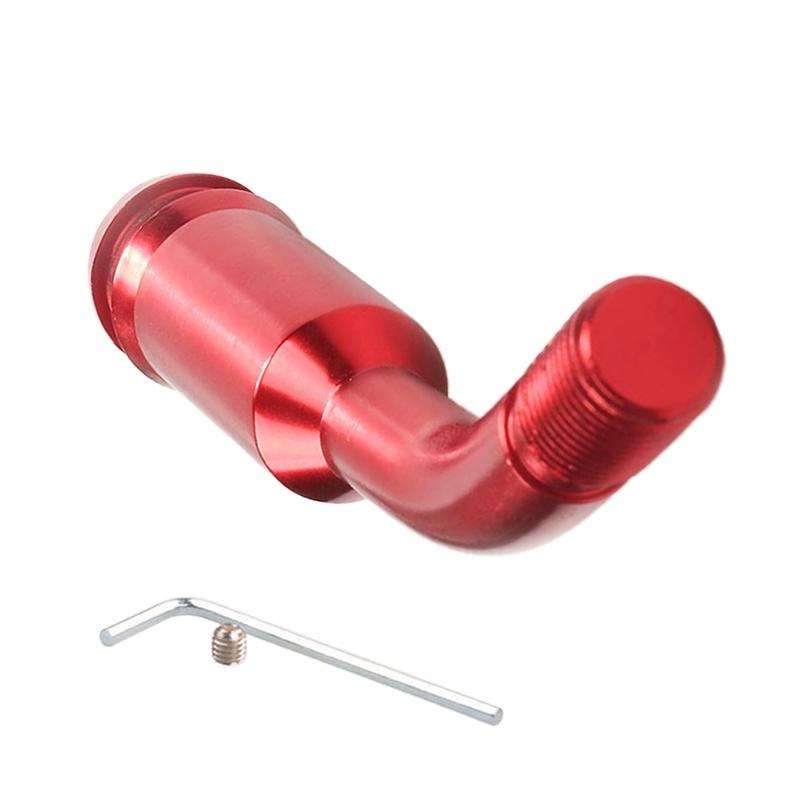 Car Modified Racing Quick Curved Gear Lever Extension Rod for Volkswagen T4 1990-2003 (Red)