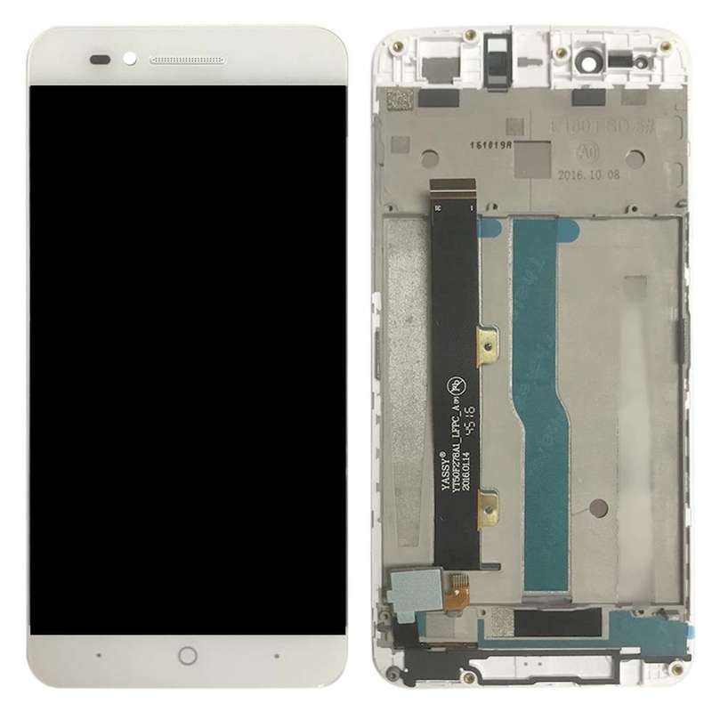 OEM LCD Screen for ZTE Blade A610 / A610C / A612  Digitizer Full Assembly with FrameWhite)