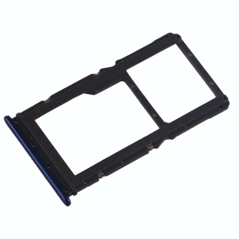 SIM Card Tray + SIM Card Tray / Micro SD Card Tray for Xiaomi Redmi Note 7 / Redmi Note 7 Pro(Blue)