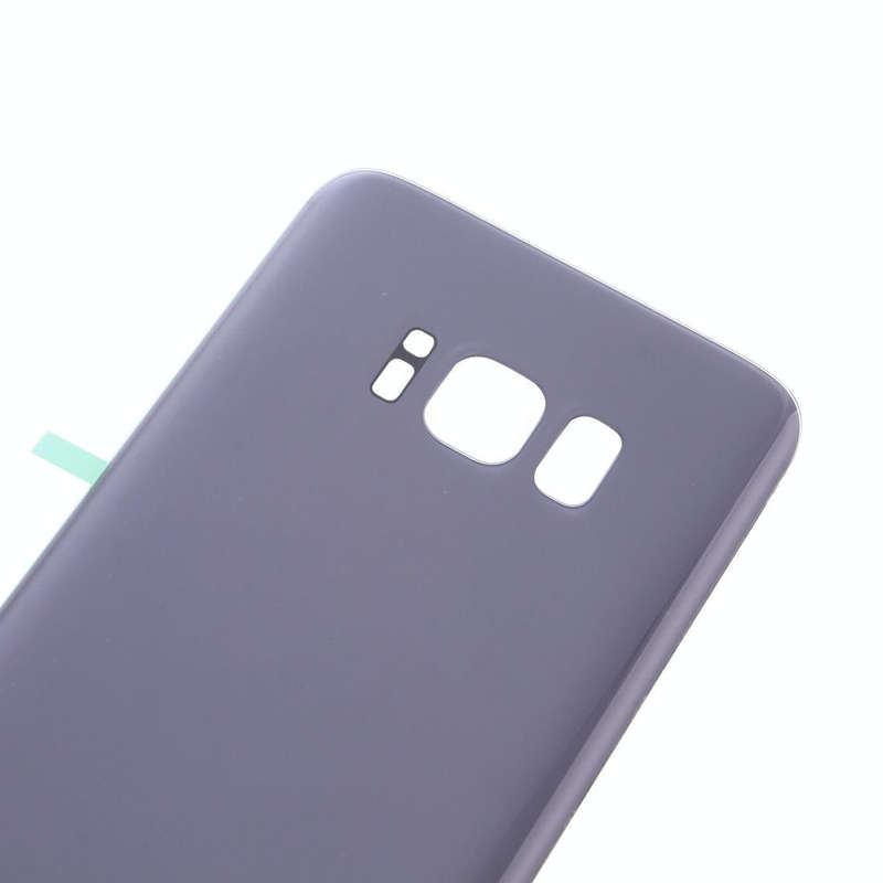 For Galaxy S8 Original Battery Back Cover (Orchid Gray)