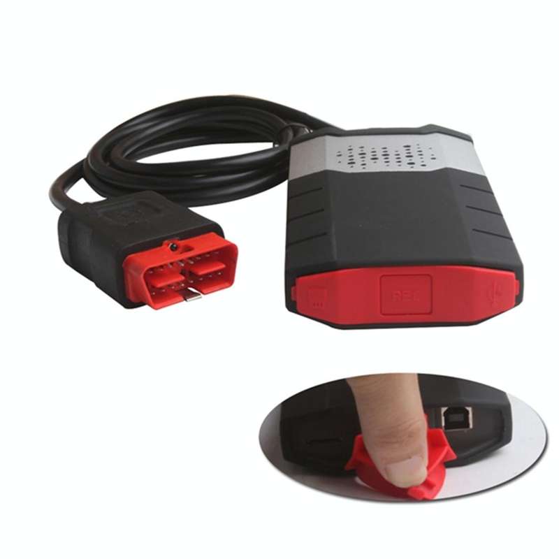 Autocom CDP Professional Car Bluetooth Diagnostic Cables Aluminum Alloy OBD2 Diagnostic Tool Delp...