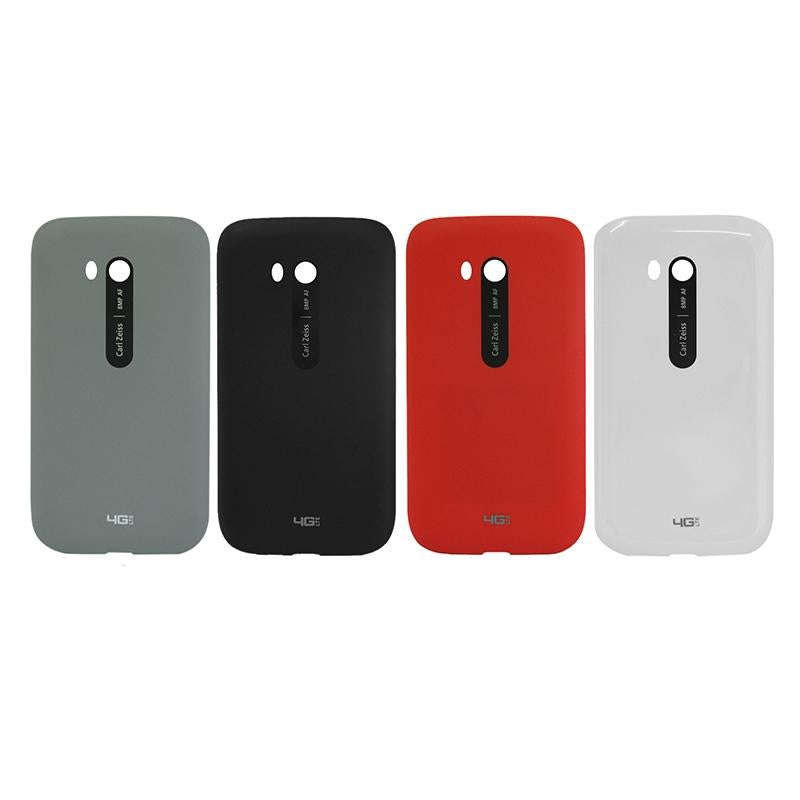 Smooth Surface Plastic Back Housing Cover for Nokia Lumia 822(White)