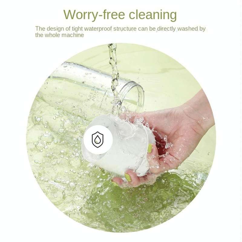 Wireless Charging Outdoor Portable Mini Electric Juicer (White)