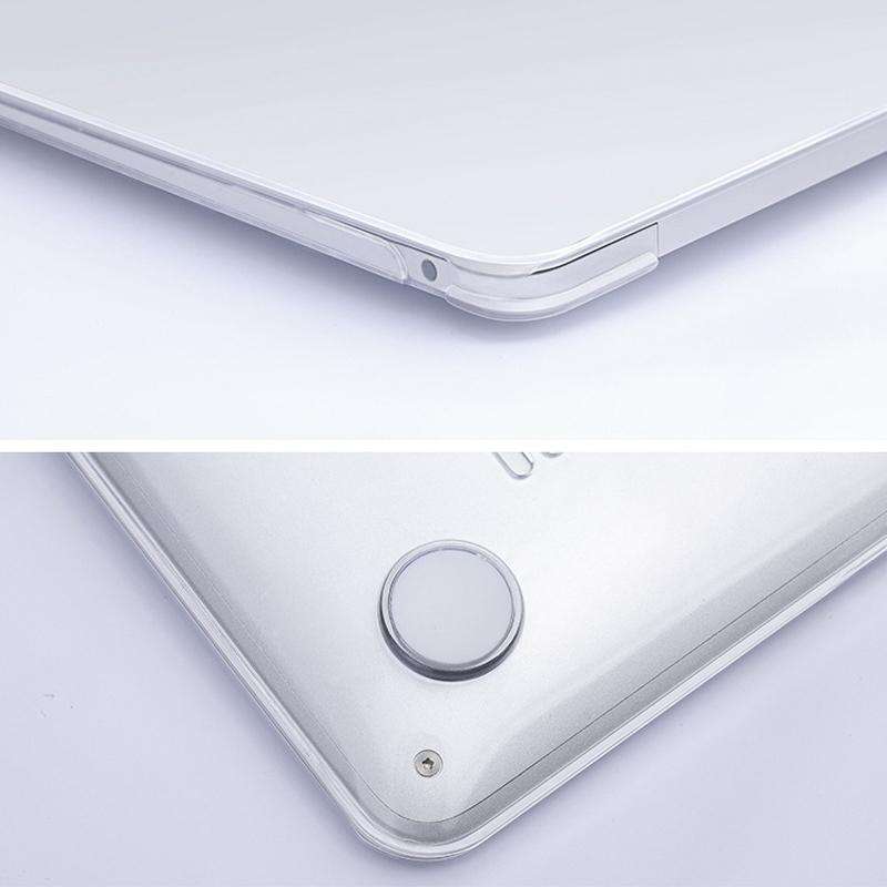 For Huawei MateBook X Pro Shockproof Crystal Laptop Protective Case (Black)