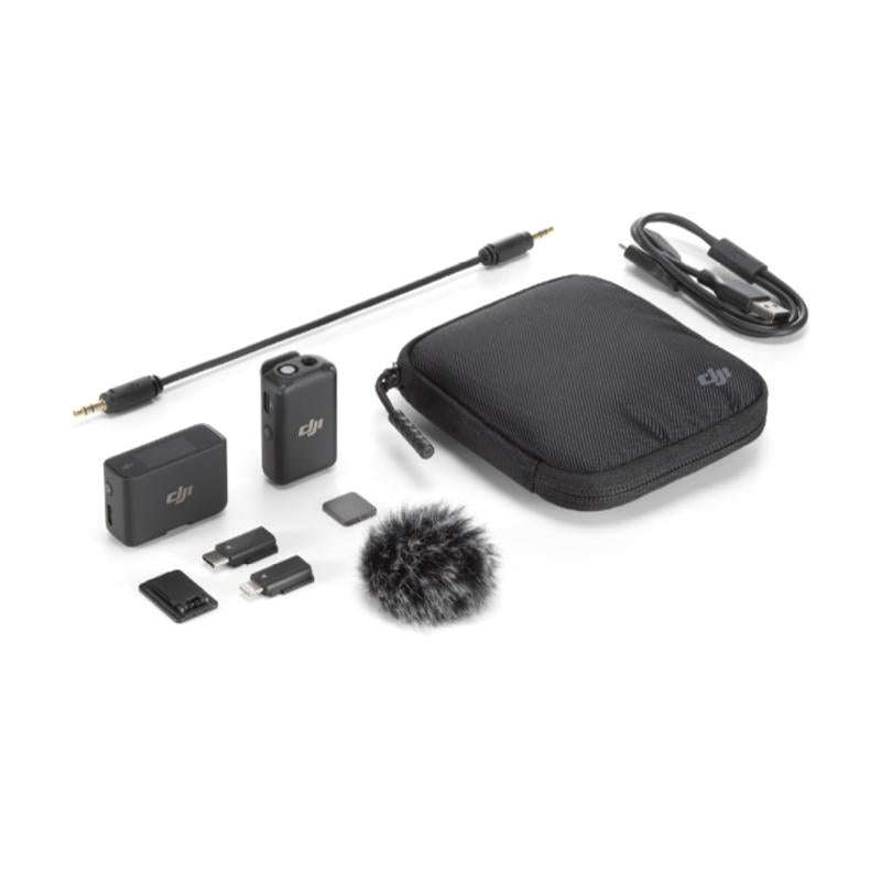 Original DJI Mic Wireless Transmission With OLED Touch Screen, Model:1 Transmitters 1 Receiver