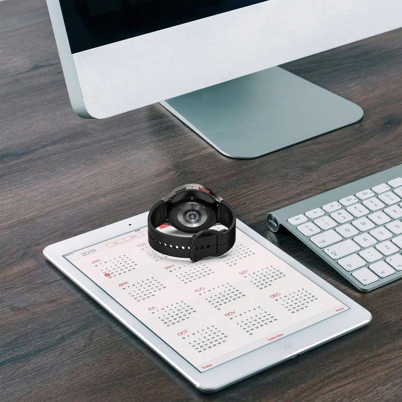 For Garmin Venu 20mm Loop Silicone Watch Band(Black)
