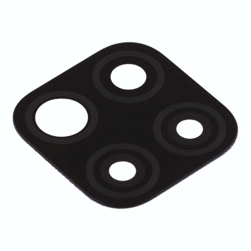 For Huawei P40 Lite  10pcs Original Back Camera Lens (Black)