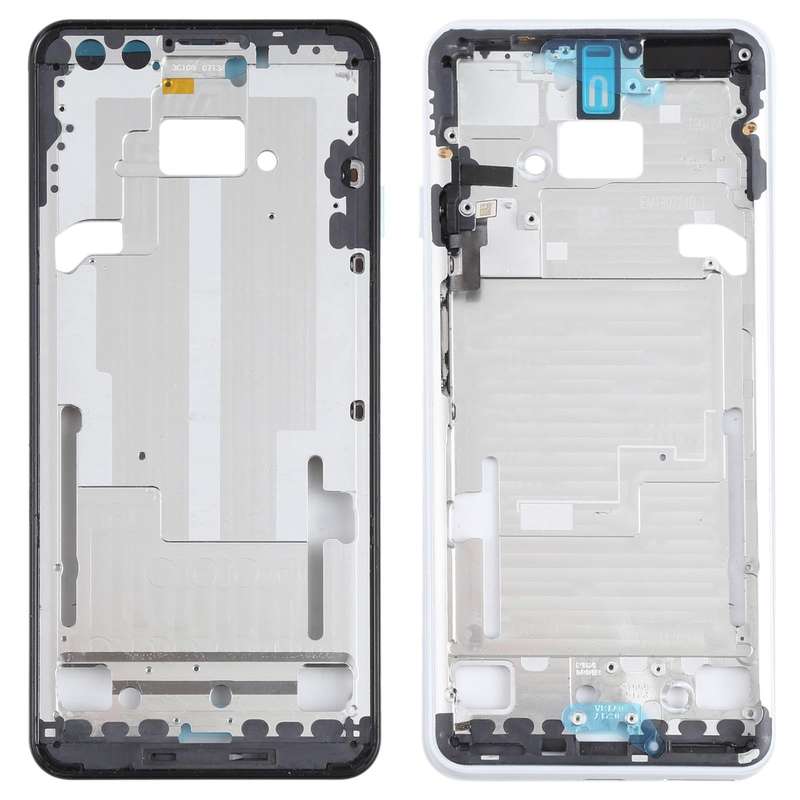 Middle Frame Bezel Plate for Google Pixel 3 (White)