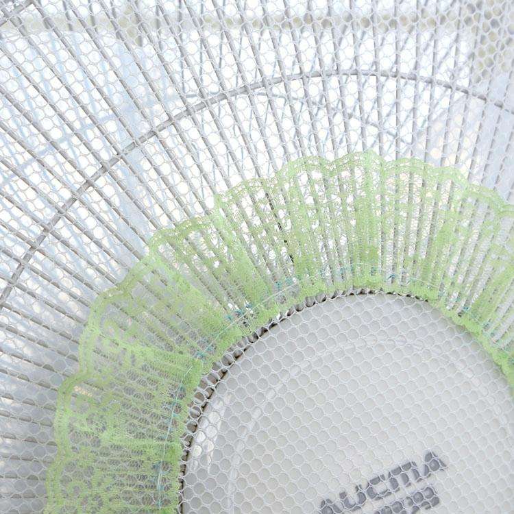 Anti-pinch Electric Fan Safety Cover Protection Net Dustproof Cover(Purple)