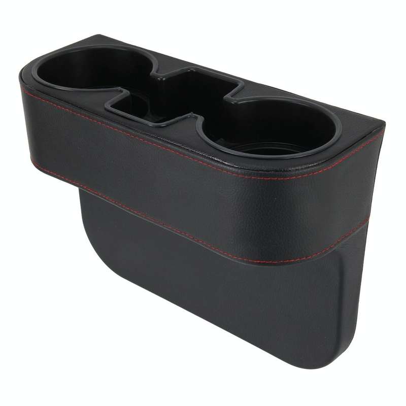 Car Seat Crevice Storage Box Cup Drink Holder Auto Pocket Stowing Tidying for Phone Pad Card Coin...