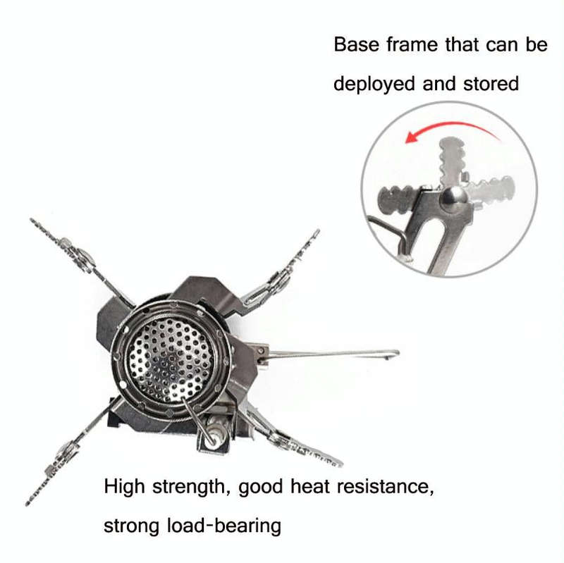 Outdoor Camping Mini Stove Picnic Stove Integrated With Electronic Ignition Stove